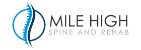 The Mile High Spine and Rehab website sidebar logo