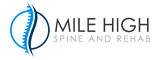 The Mile High Spine and Rehab website scrolling logo